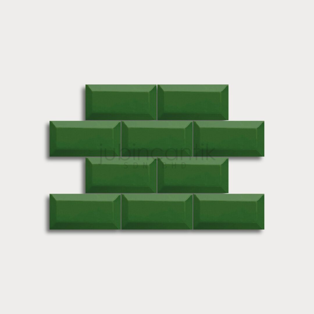 Subway Tile - Green Bavel (1)