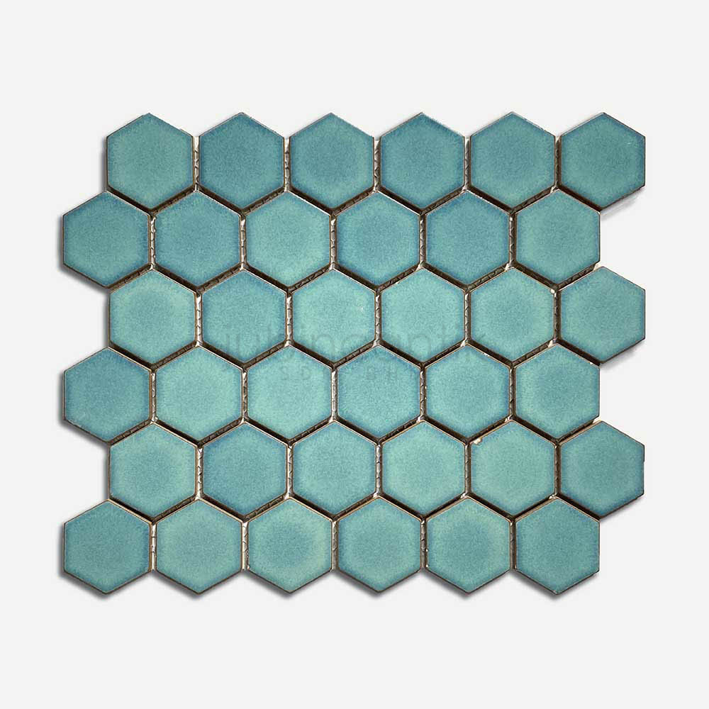 HEX MEDIUM CRYSTAL GREEN - MOSAIC