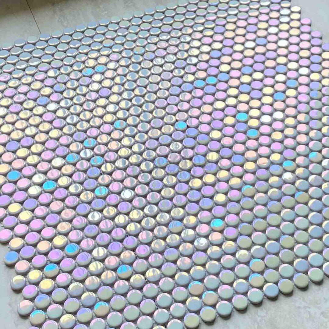 PENNY ROUND RAINBOW - MOSAIC