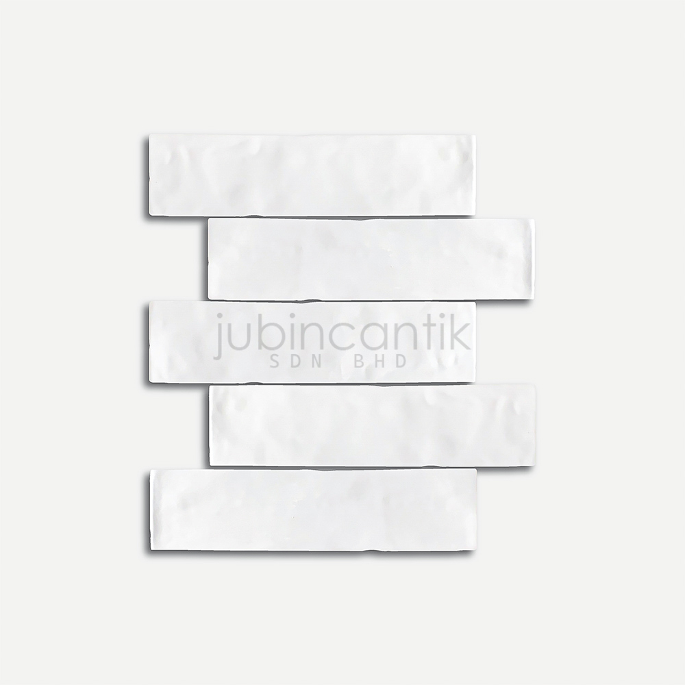 Handmade Look Subway Tile - Gloss White (2)